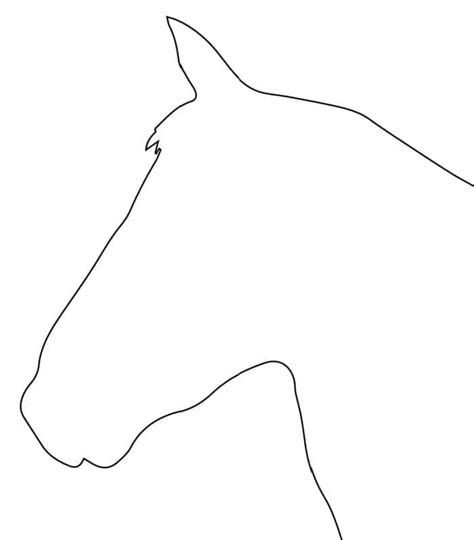 Horse Head Printable